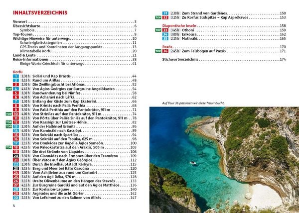 Produktbild: ROTHER Wanderf&uuml;hrer Korfu. 36 Touren auf Griechenlands gr&uuml;nster Insel &ndash; mit Pax&oacute;s und den Diapontischen Inseln
