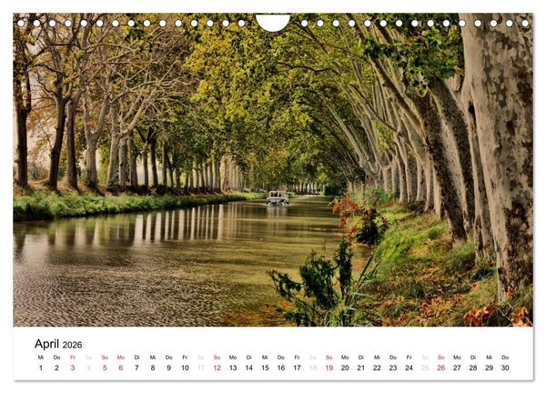Produktbild: Languedoc-Roussillon - unter der Sonne des Midi (Wandkalender 2026 DIN A4 quer), CALVENDO Monatskalender