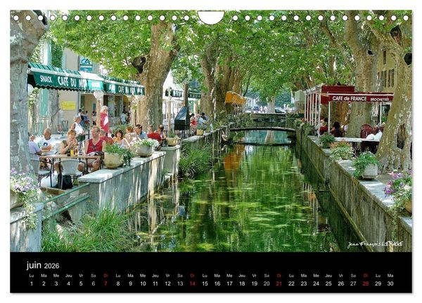 Produktbild: La vall&eacute;e de la C&eacute;ze Gard (Calendrier mural 2026 DIN A4 vertical), CALVENDO calendrier mensuel