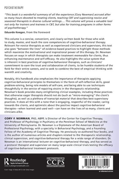 Produktbild: Core Competencies in Cognitive-Behavioral Therapy