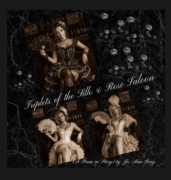 Produktbild: Triplets of the Silk & Rose Saloon (A Poem in Story)
