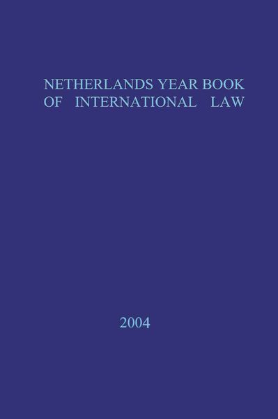 Produktbild: Netherlands Yearbook of International Law - 2004