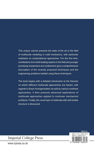 Produktbild: Multiscale Modeling in Solid Mech...(v3)
