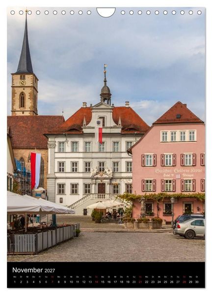 Produktbild: Iphofen - Wein und Kultur (Wandkalender 2027 DIN A4 hoch), CALVENDO Monatskalender