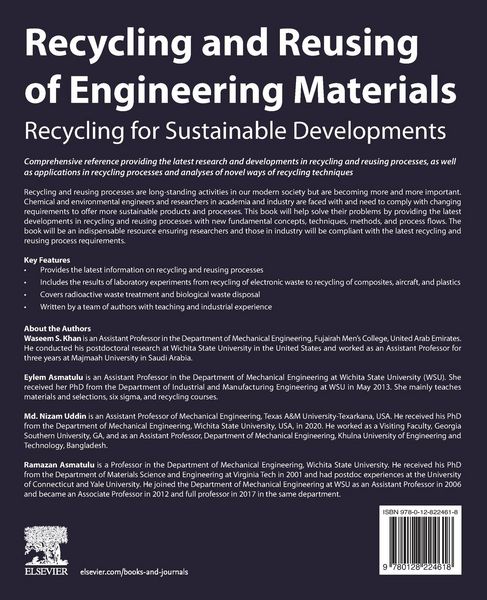 Produktbild: Recycling and Reusing of Engineering Materials