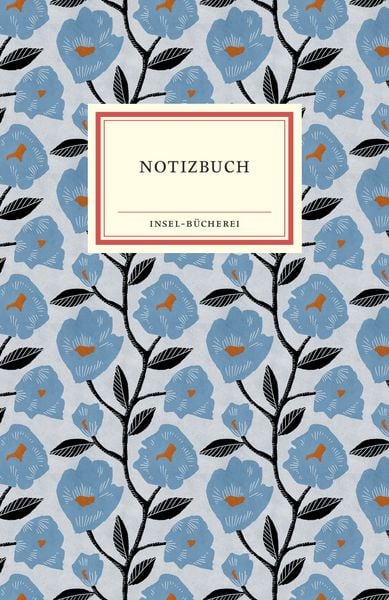 Produktbild: Notizbuch Insel-B&uuml;cherei &raquo;Blaue Mohnblumen&laquo;