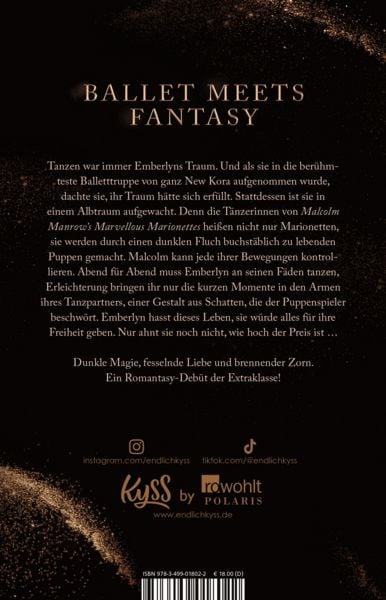 Produktbild: Girls of Dark Divine &minus; Eine T&auml;nzerin. Ein Fluch. Eine verzweifelte Liebe.