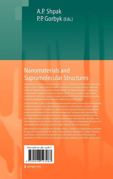 Produktbild: Nanomaterials and Supramolecular Structures