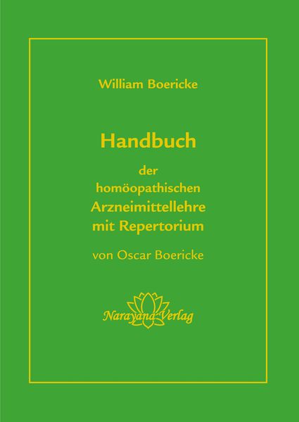 Produktbild: Handbuch der hom&ouml;opathischen Arzneimittellehre mit Repertorium