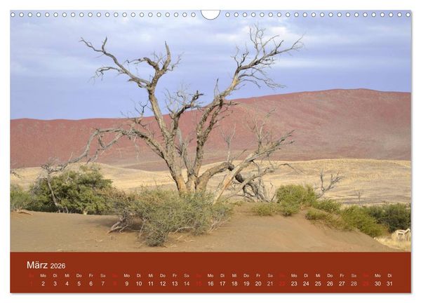 Produktbild: Namibia (Wandkalender 2026 DIN A3 quer), CALVENDO Monatskalender