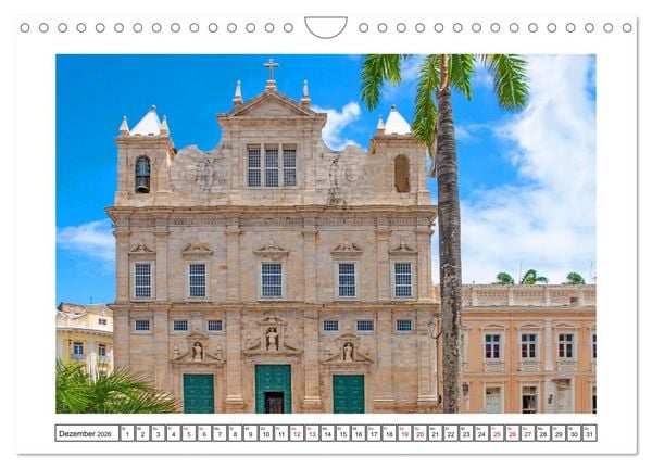 Produktbild: Salvador de Bahia - bunt, quirlig und einzigartig (Wandkalender 2026 DIN A4 quer), CALVENDO Monatskalender