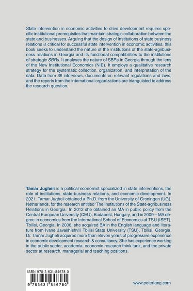 Produktbild: The Institutions of State Business Relations
