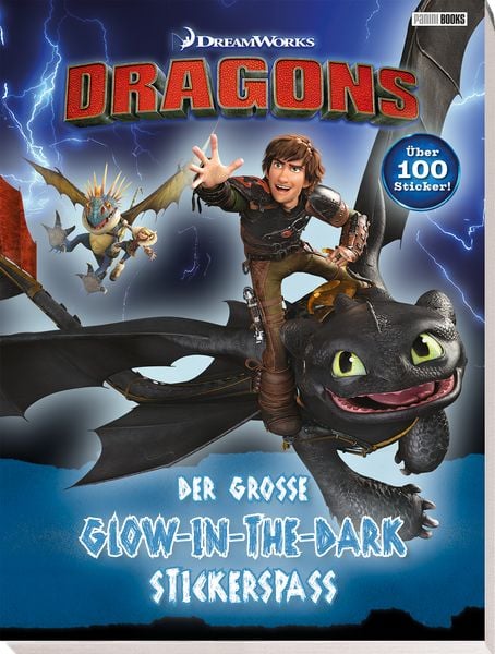 Produktbild: Dragons: Der gro&szlig;e Glow-in-the-Dark-Stickerspa&szlig;