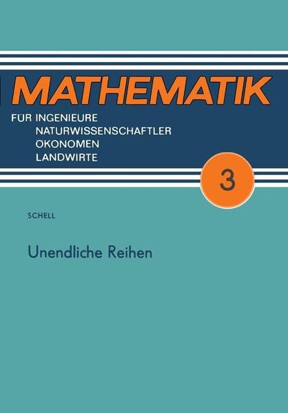 Produktbild: Unendliche Reihen