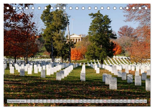Produktbild: Washington D.C. (Tischkalender 2026 DIN A5 quer), CALVENDO Monatskalender