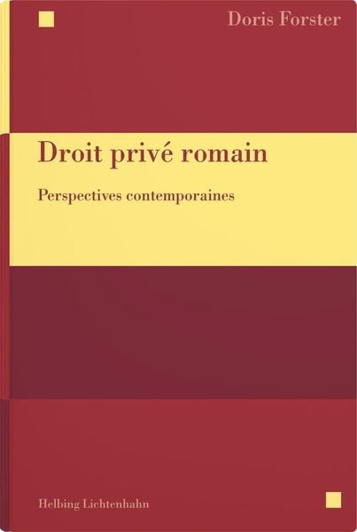 Produktbild: Droit priv&eacute; romain
