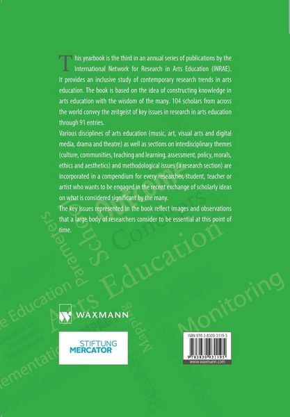 Produktbild: International Yearbook for Research in Arts Education 3/2015