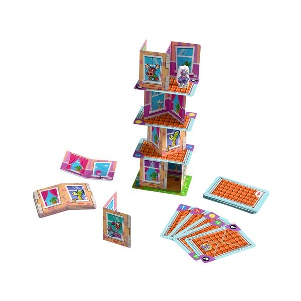 Produktbild: HABA 2013172001 - Rhino Hero Das Original, Stapelspiel