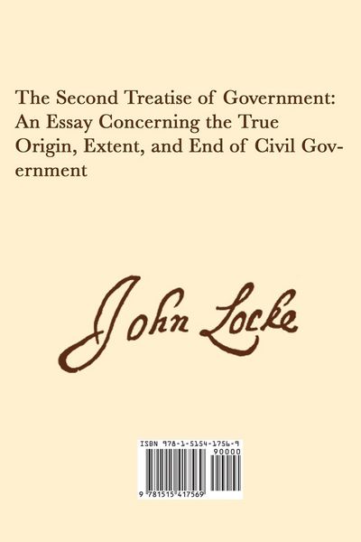 Produktbild: Second Treatise of Government