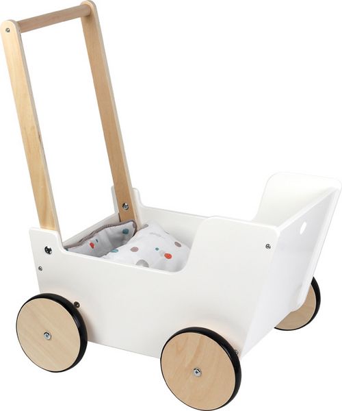 Produktbild: small foot 12496 - Puppenwagen Little Button, Holz, f&uuml;r Puppen bis 46cm