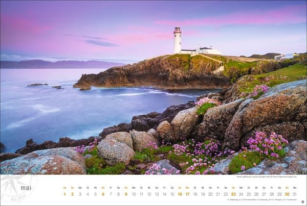 Produktbild: Irland Globetrotter Kalender 2027 - Von rauen K&uuml;sten und gr&uuml;nen H&uuml;geln