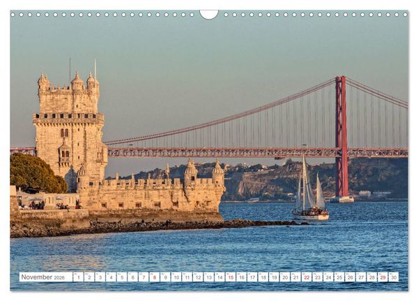 Produktbild: Portugal, der bunte S&uuml;den Europas (Wandkalender 2026 DIN A3 quer), CALVENDO Monatskalender