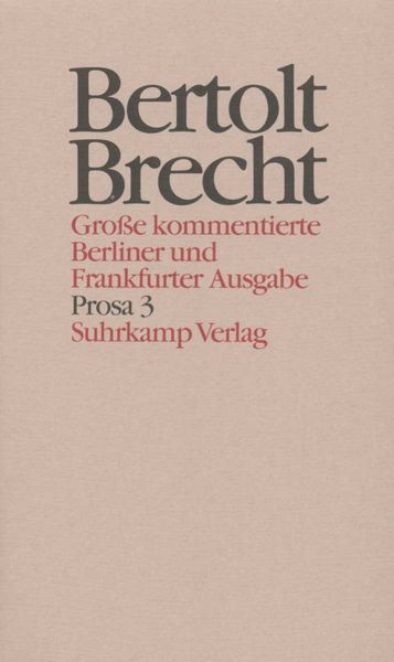 Produktbild: Werke. Gro&szlig;e kommentierte Berliner und Frankfurter Ausgabe. 30 B&auml;nde (in 32 Teilb&auml;nden) und ein Registerband
