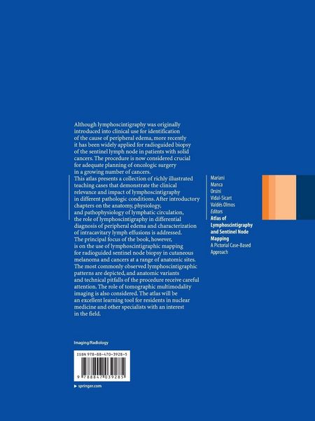 Produktbild: Atlas of Lymphoscintigraphy and Sentinel Node Mapping