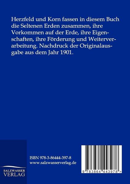 Produktbild: Chemie der Seltenen Erden