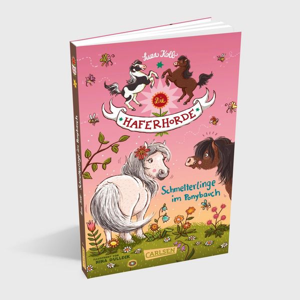 Produktbild: Die Haferhorde 4: Schmetterlinge im Ponybauch