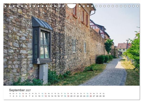 Produktbild: Babenhausen - Sch&ouml;ne Ecken und erstaunliche Besonderheiten (Wandkalender 2027 DIN A4 quer), CALVENDO Monatskalender