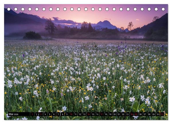 Produktbild: Nationalpark Ges&auml;use (Tischkalender 2026 DIN A5 quer), CALVENDO Monatskalender