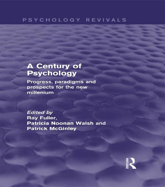 Produktbild: A Century of Psychology