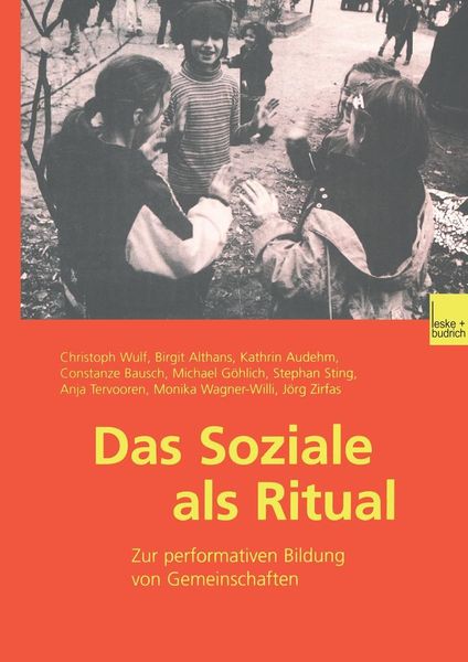 Produktbild: Das Soziale als Ritual