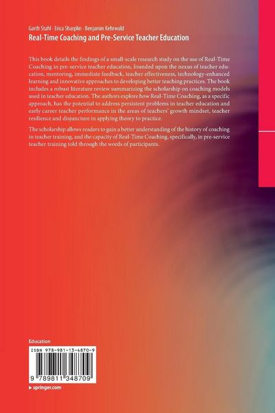Produktbild: Real-Time Coaching and Pre-Service Teacher Education