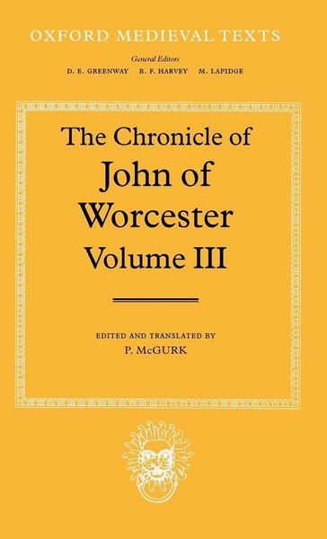 Produktbild: The Chronicle of John of Worcester