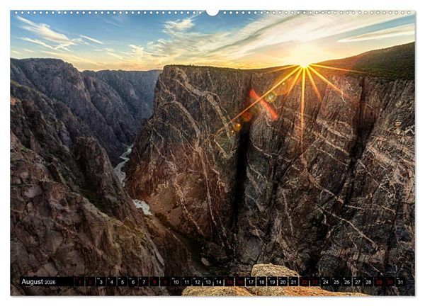 Produktbild: Landschafts Juwelen - Erlesene Landschaften der USA (Wandkalender 2026 DIN A2 quer), CALVENDO Monatskalender