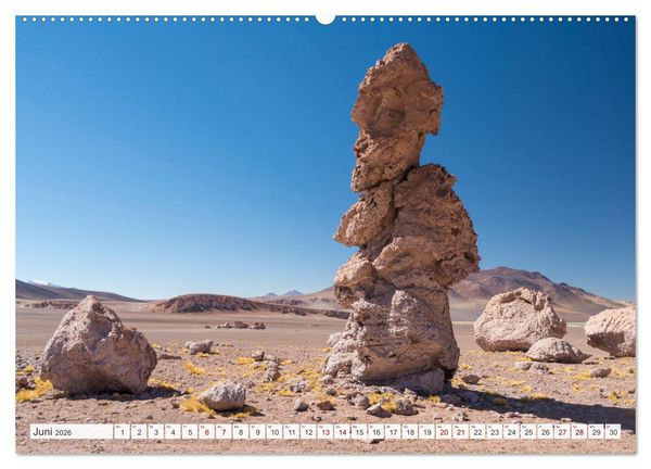 Produktbild: Magie dieses S&uuml;damerikanischen Landes, Chile (Wandkalender 2026 DIN A2 quer), CALVENDO Monatskalender