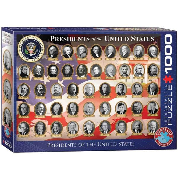 Eurographics 6000-1432 - Präsidenten der Vereinigten Staaten, Puzzle, 1.000 Teile