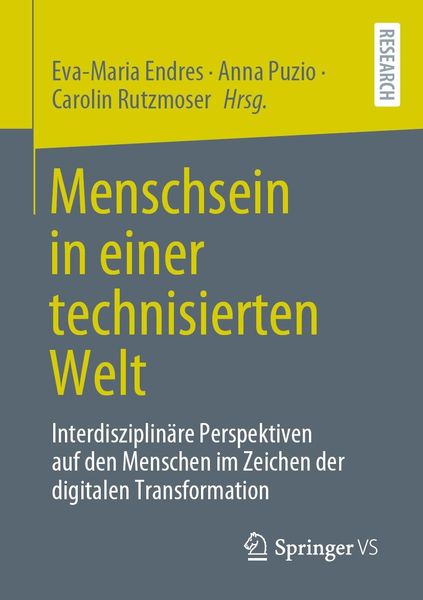 Produktbild: Menschsein in einer technisierten Welt