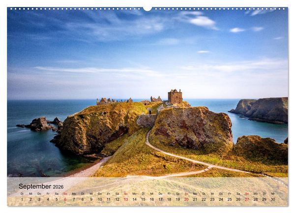 Produktbild: Scotland (hochwertiger Premium Wandkalender 2026 DIN A2 quer), Kunstdruck in Hochglanz