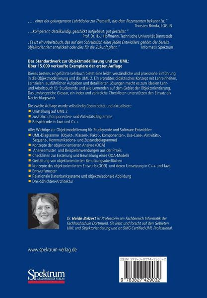 Produktbild: Lehrbuch der Objektmodellierung