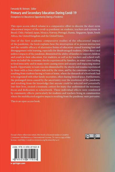 Produktbild: Primary and Secondary Education During Covid-19