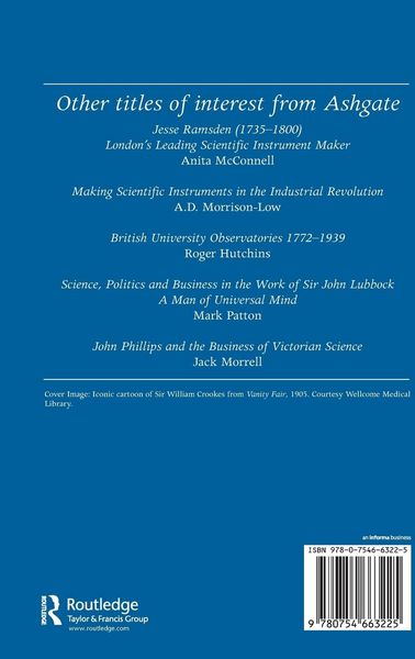 Produktbild: William Crookes (1832-1919) and the Commercialization of Science