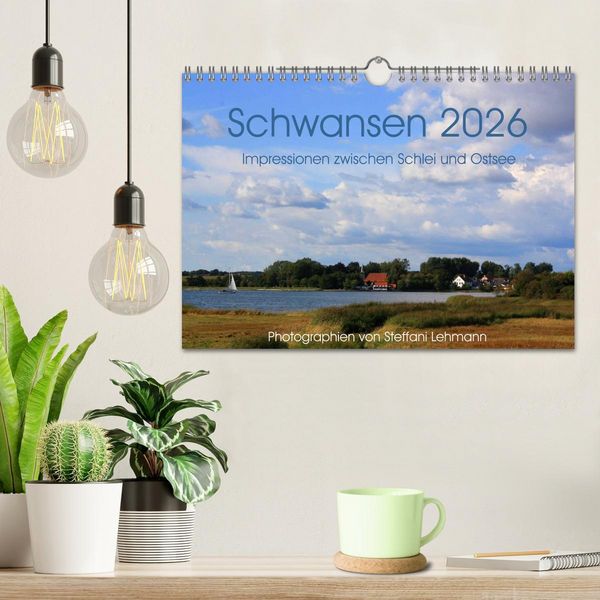 Produktbild: Schwansen 2026. Impressionen zwischen Schlei und Ostsee (Wandkalender 2026 DIN A4 quer), CALVENDO Monatskalender