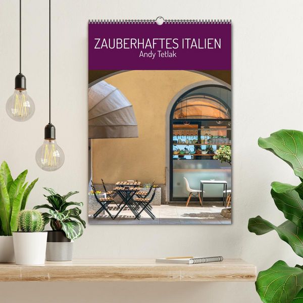 Produktbild: Zauberhaftes Italien (Wandkalender 2026 DIN A2 hoch), CALVENDO Monatskalender
