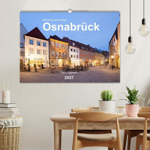 Produktbild: Osnabr&uuml;ck - Momente einer Reise (Wandkalender 2027 DIN A2 quer), CALVENDO Monatskalender