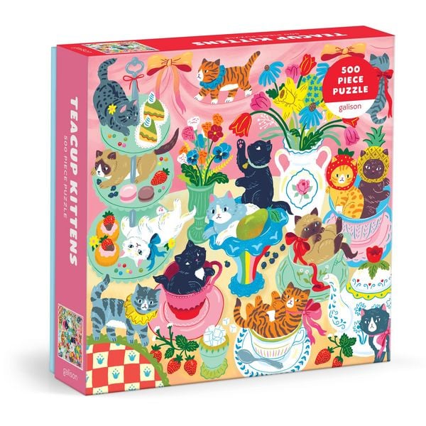 Teacup Kittens 500 Piece Puzzle
