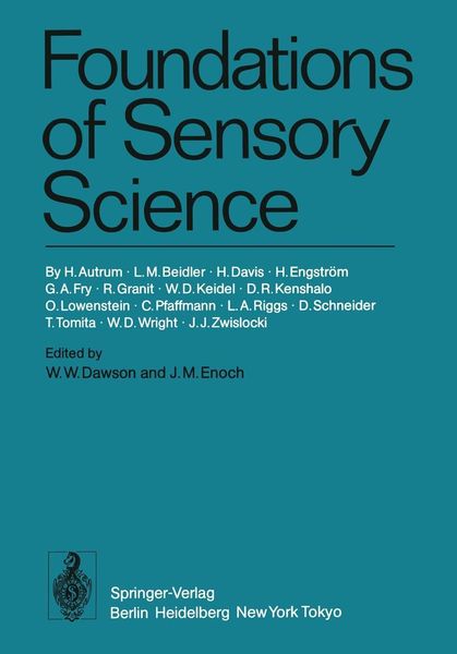 Produktbild: Foundations of Sensory Science