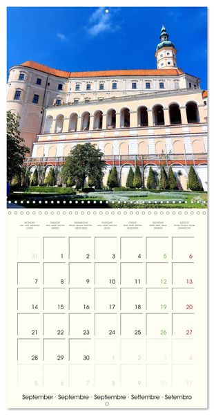 Produktbild: Highlights in the Czech Republic (Wall Calendar 2026 12 &times; 12 Inch) CALVENDO 12 Month Wall Calendar